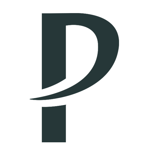 Parsons Pro Service Lawn Care P logo designed by Mitch Mahoney at Euphoric Media. https://euphoric.media